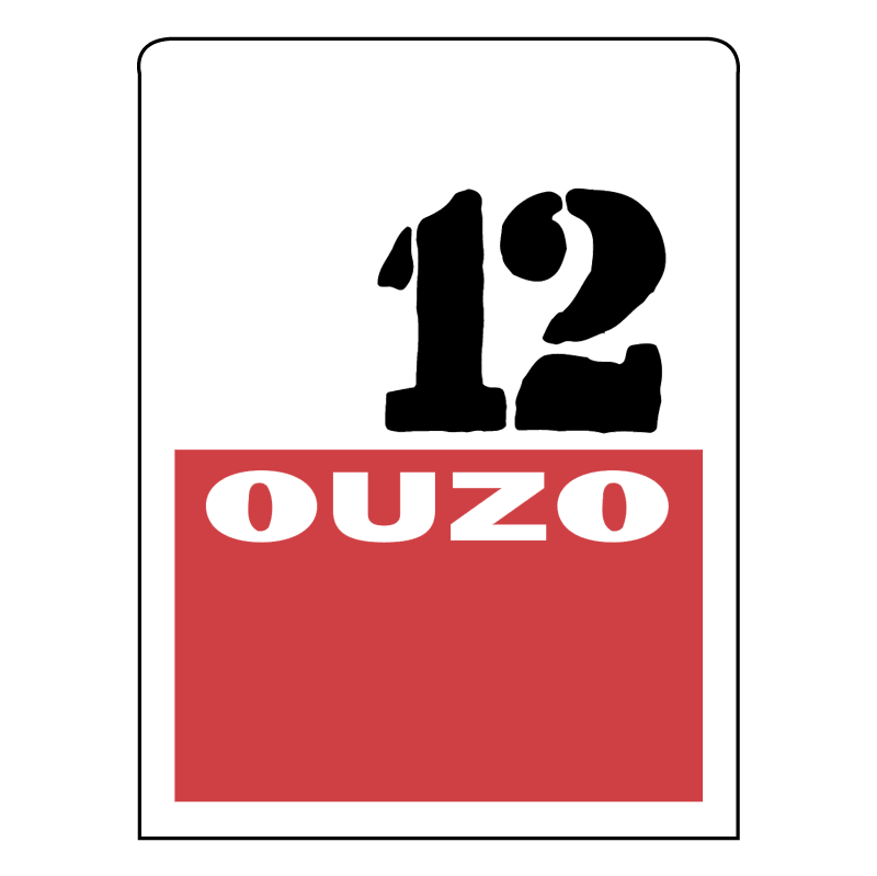 Ouzo 12 vector logo