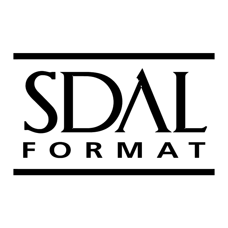 SDAL Format vector logo