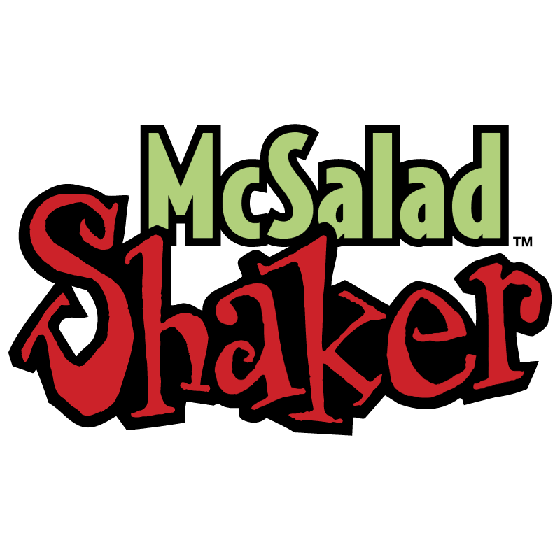 McSalad Shaker vector