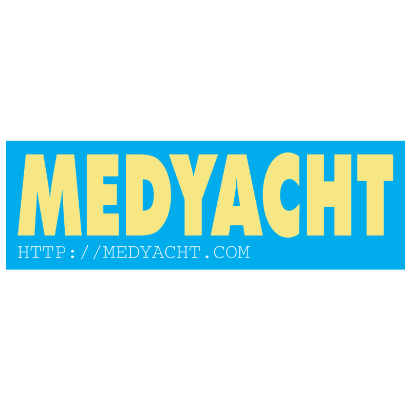 Medyacht vector