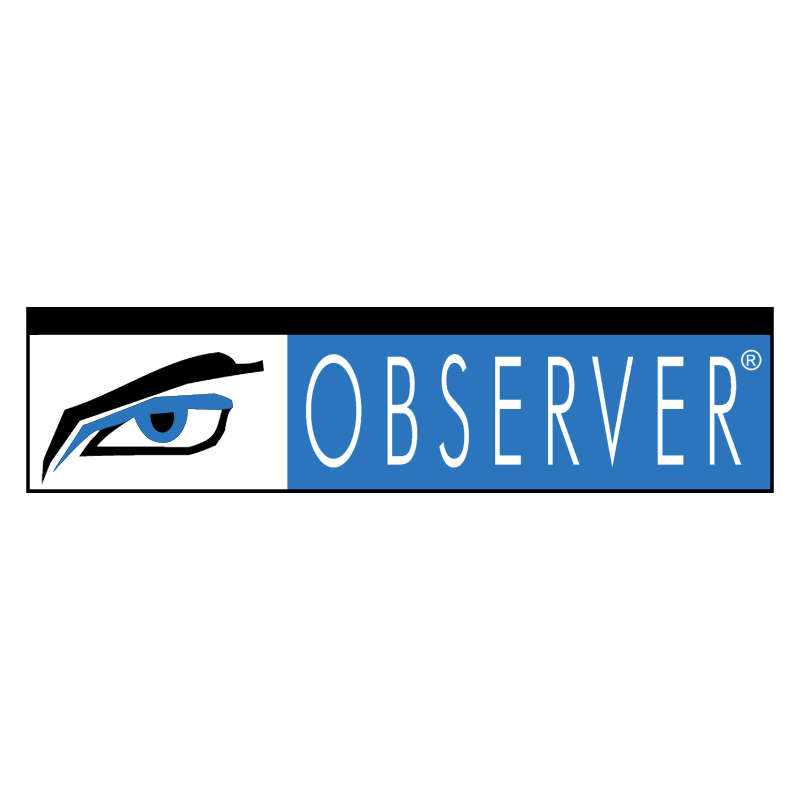 Observer vector logo