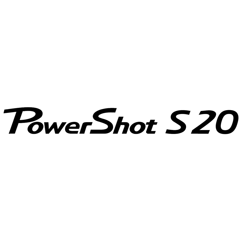 Canon Powershot S20 vector