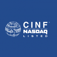 CINF NASDAQ Listed vector