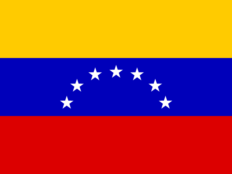 Flag of Venezuela vector