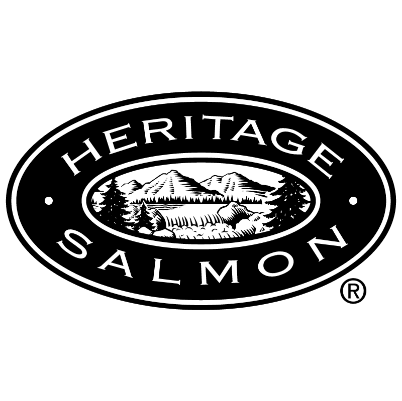 Heritage Salmon vector