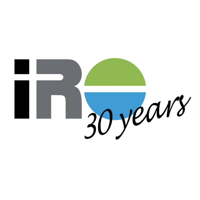 IRO 30 Years vector