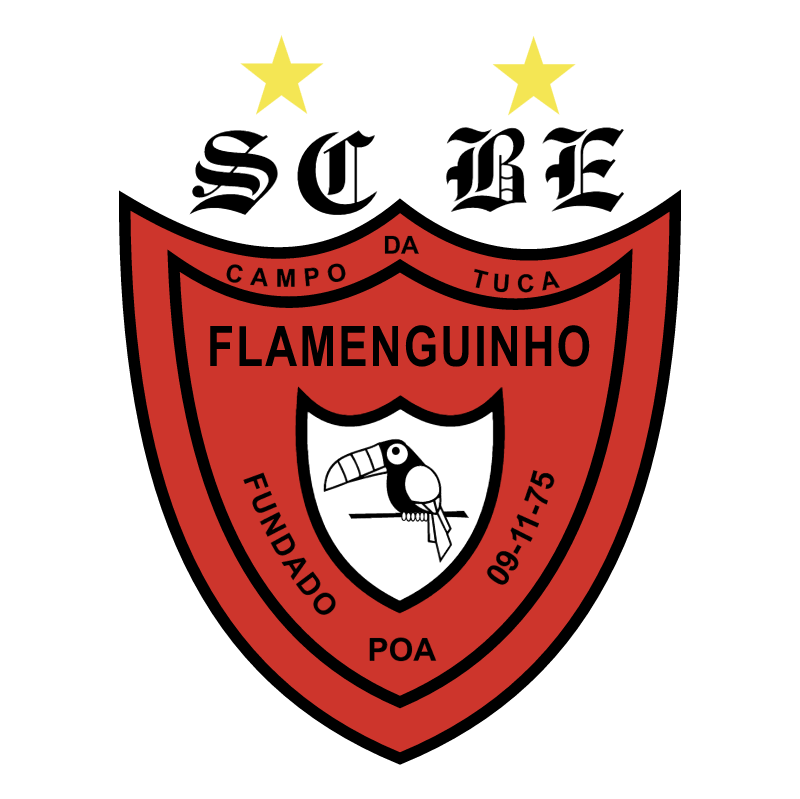 Sociedade Cultural Beneficiente e Esportiva Flamenguinho do Morro da Tuca Porto Alegre RS vector