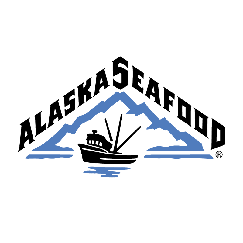 Alaska Seafood vector