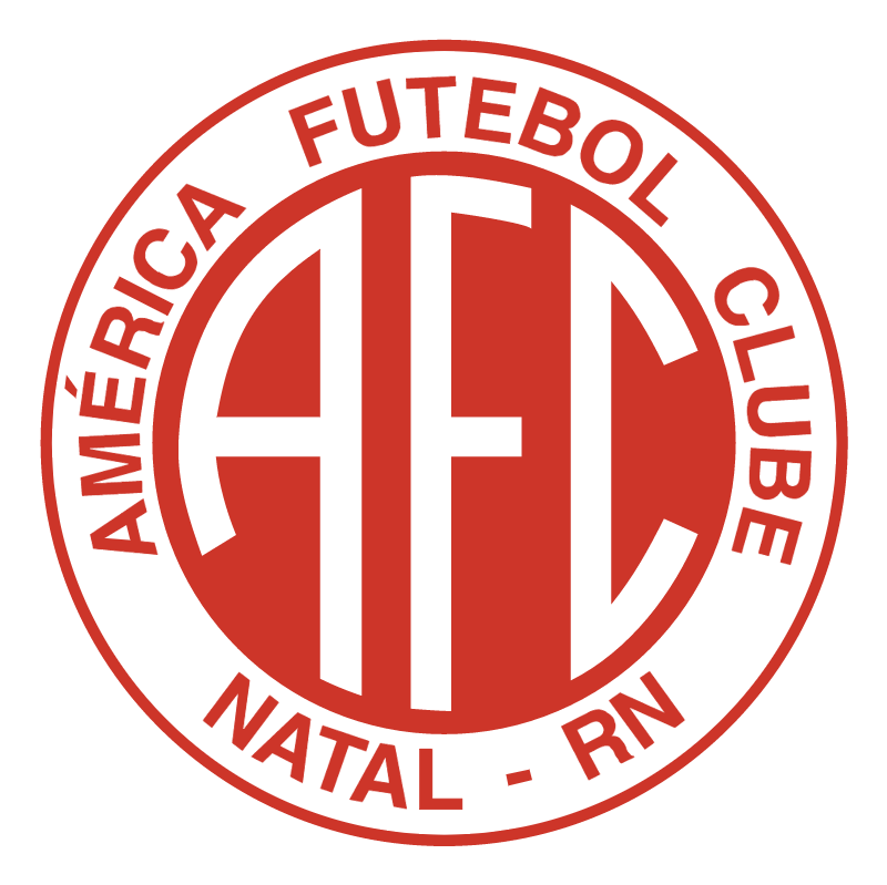 America Futebol Clube de Natal RN vector