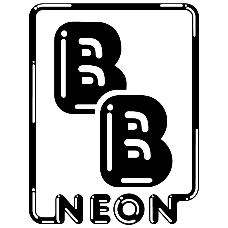 B&amp;B Neon vector