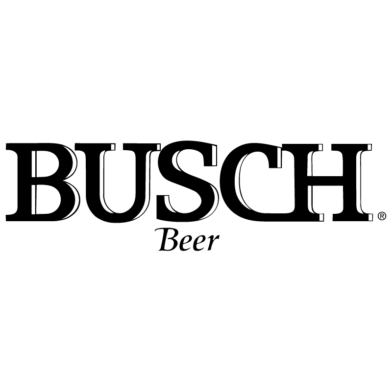 Busch Beer vector