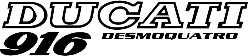 Ducati 916 2 vector logo