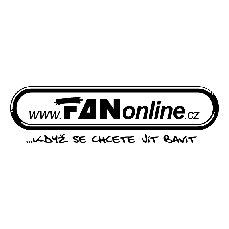 FAN online vector logo