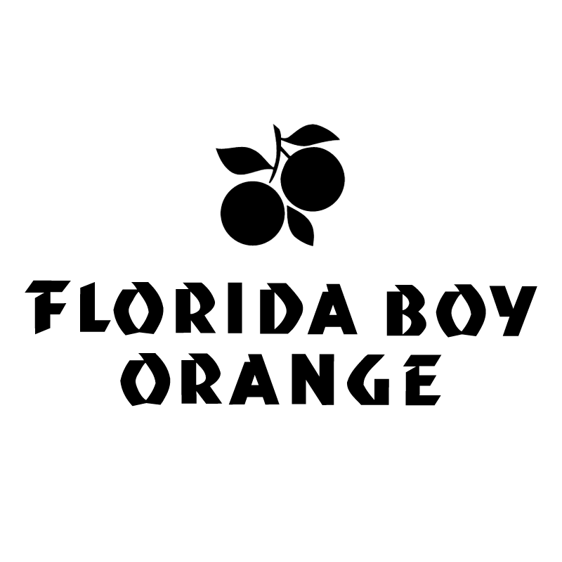 Florida Boy Orange vector
