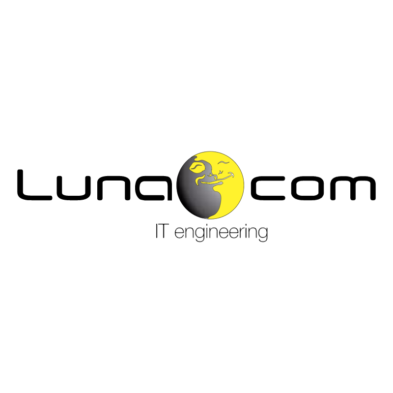 Luna com vector logo