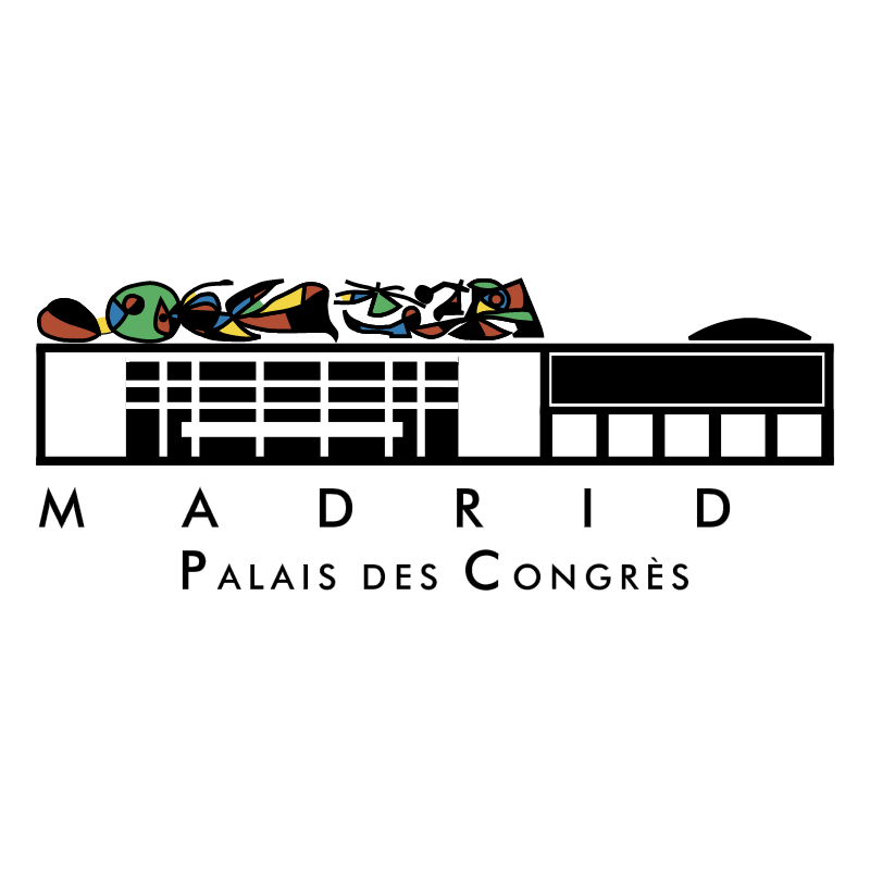 Madrid Palacio de Congres vector