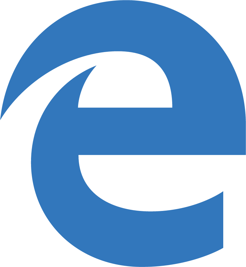 Microsoft Edge vector