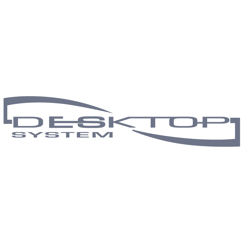 Desktop System vector