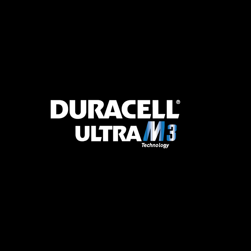 Duracell Ultra M3 Technology vector