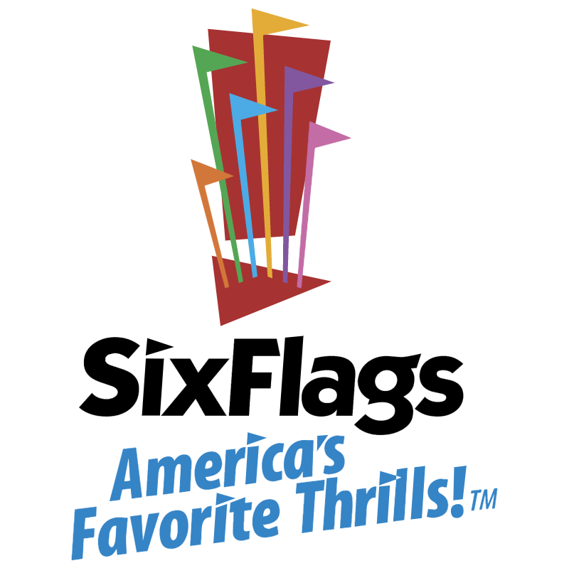Six Flags vector