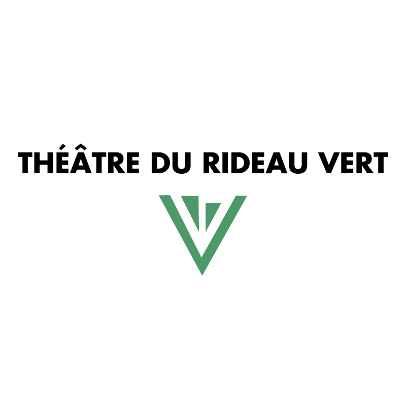 Theatre du Rideau Vert vector logo