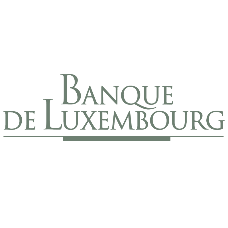 Banque de Luxembourg vector logo