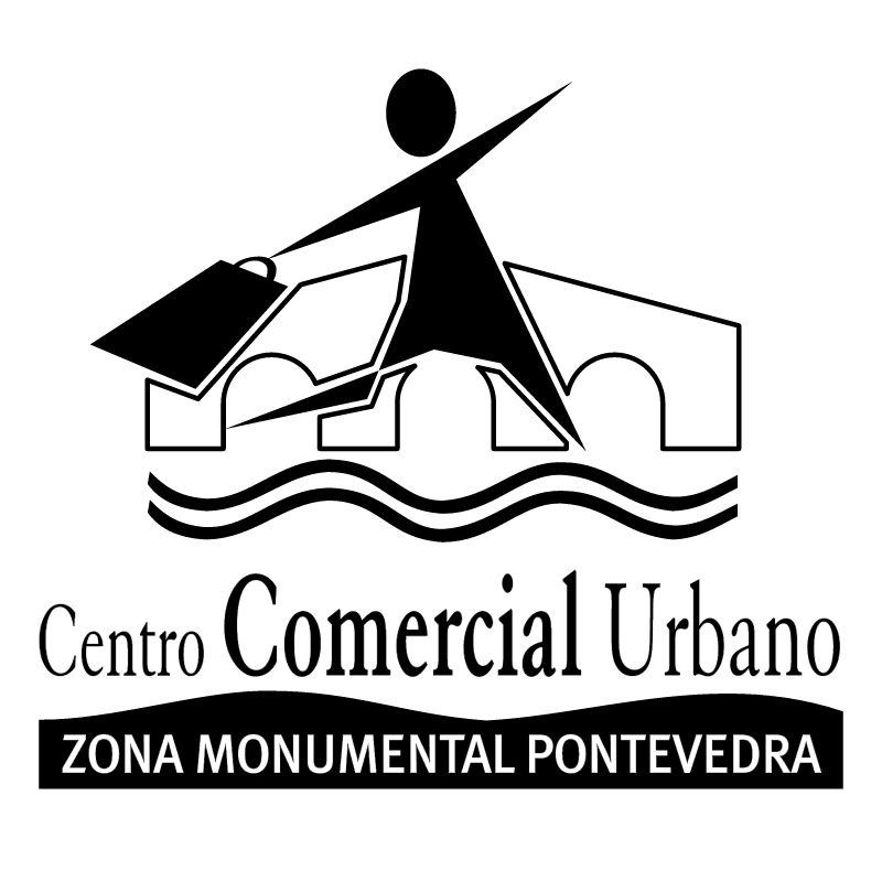 Centro Comercial Urbano vector