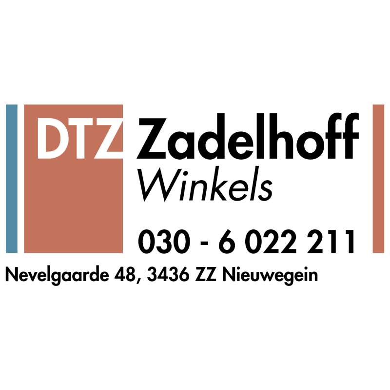 DTZ Zadelhoff vector logo