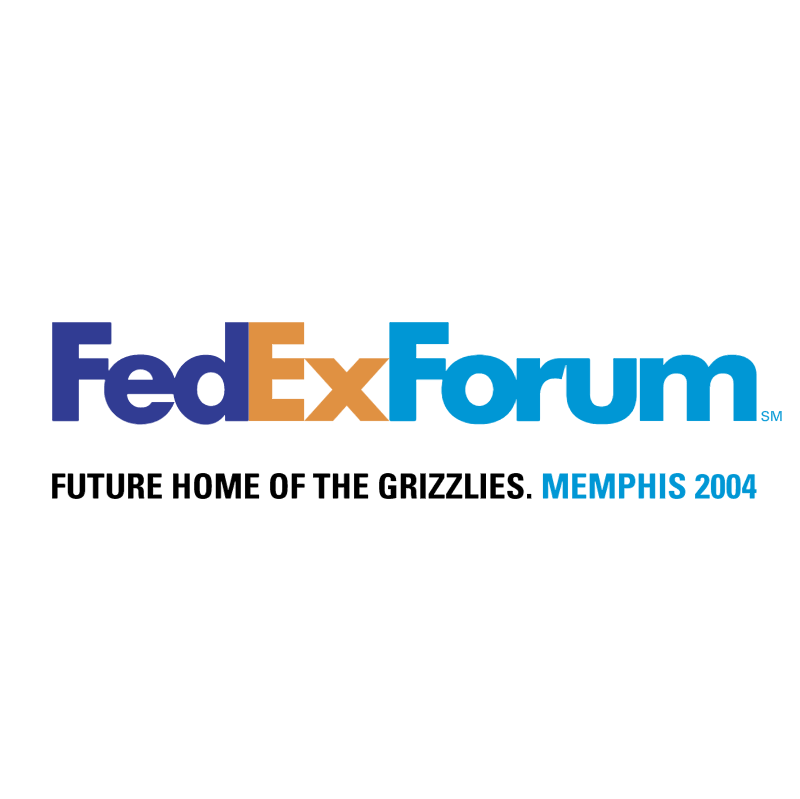 FedExForum vector logo
