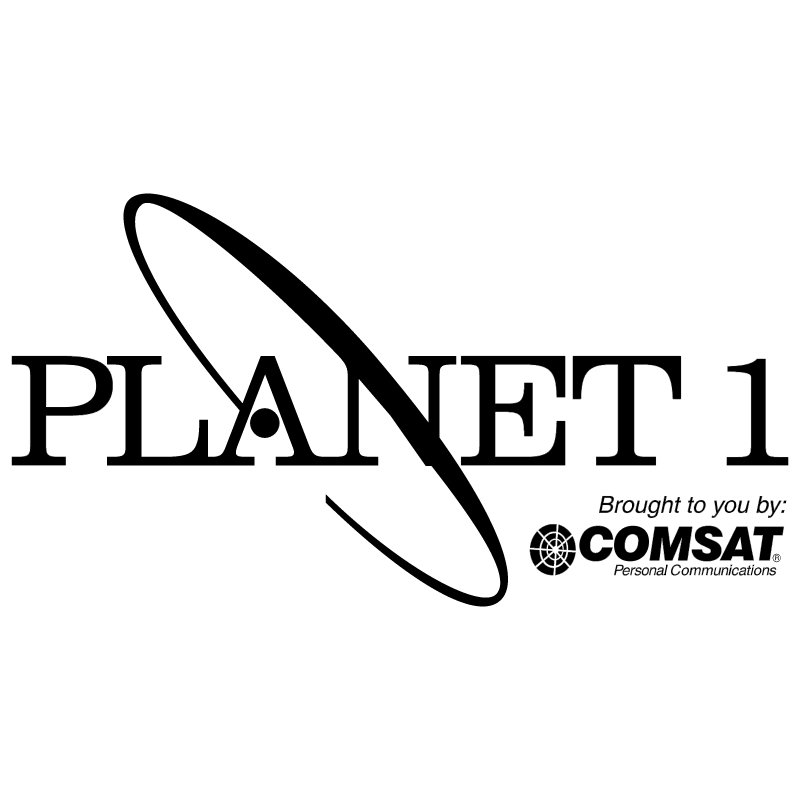 Planet 1 vector logo