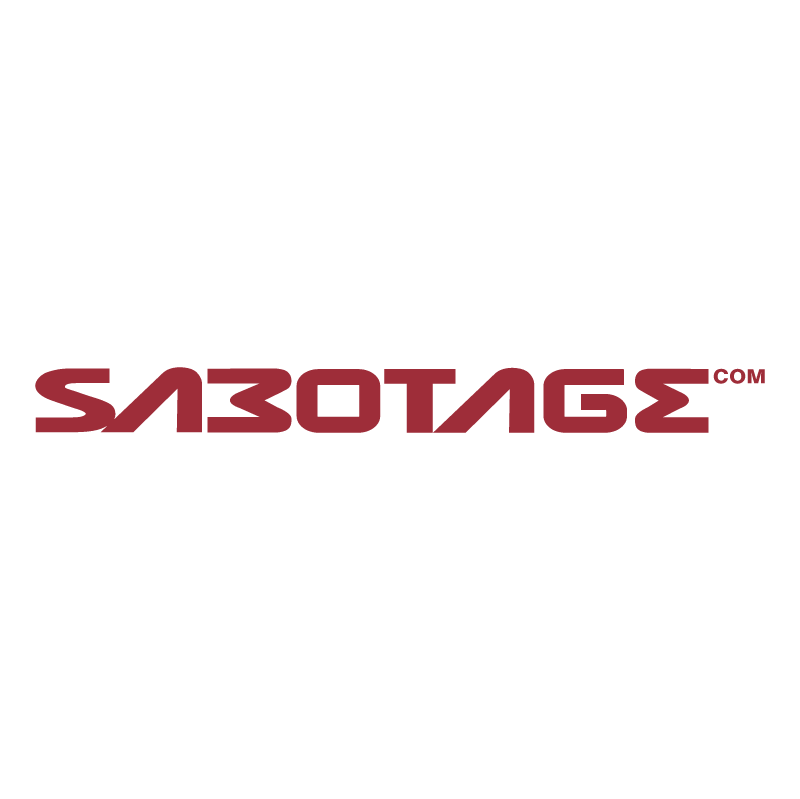 Sabotage vector logo