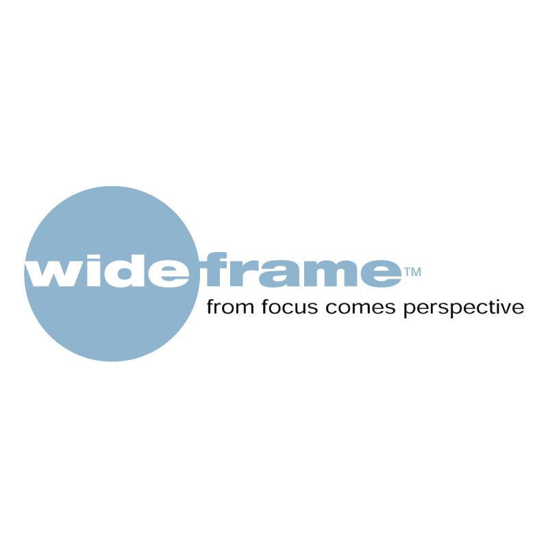 Wideframe vector logo