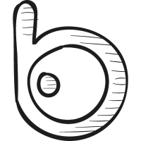 Badoo Draw Logo vector