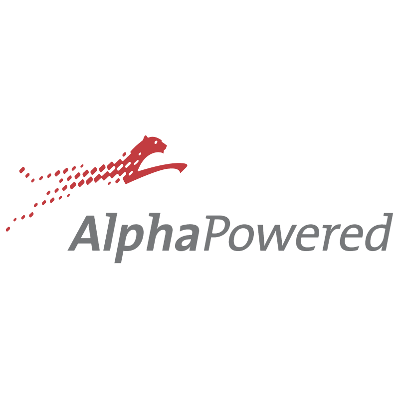 Alpha Powered 25928 vector