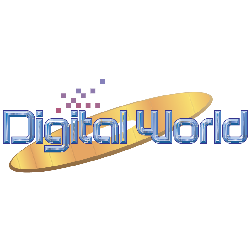 Digital World vector