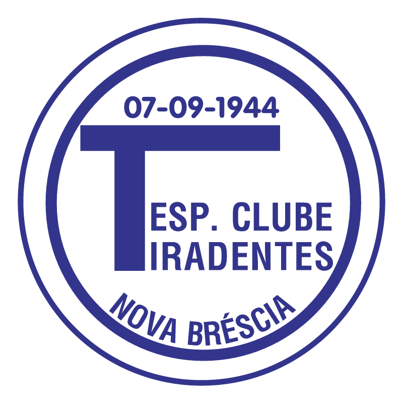 Esporte Clube Tiradentes de Nova Brescia RS vector