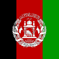 Flag of Afghanistan vector