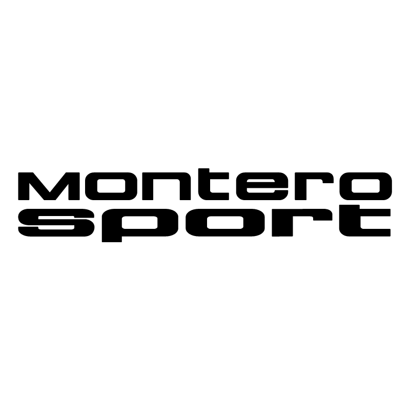 Montero Sport vector