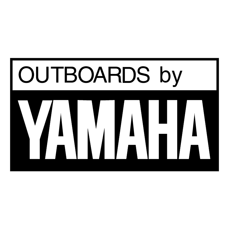 Outboards by Yamaha vector logo