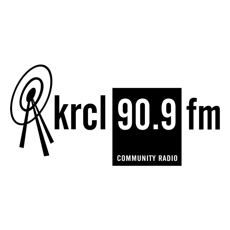 KRCL Radio vector