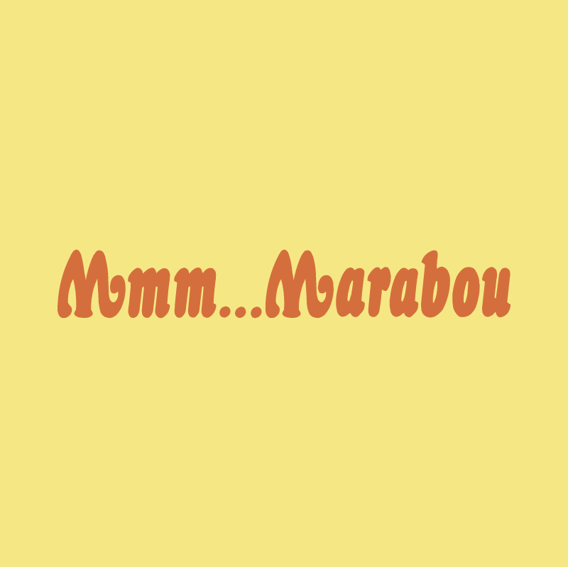 Mmm Marabou vector