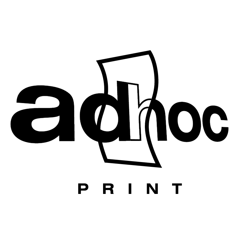 ad hoc print 85300 vector