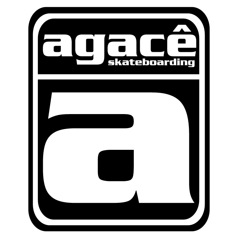 Agace Skateboarding vector logo