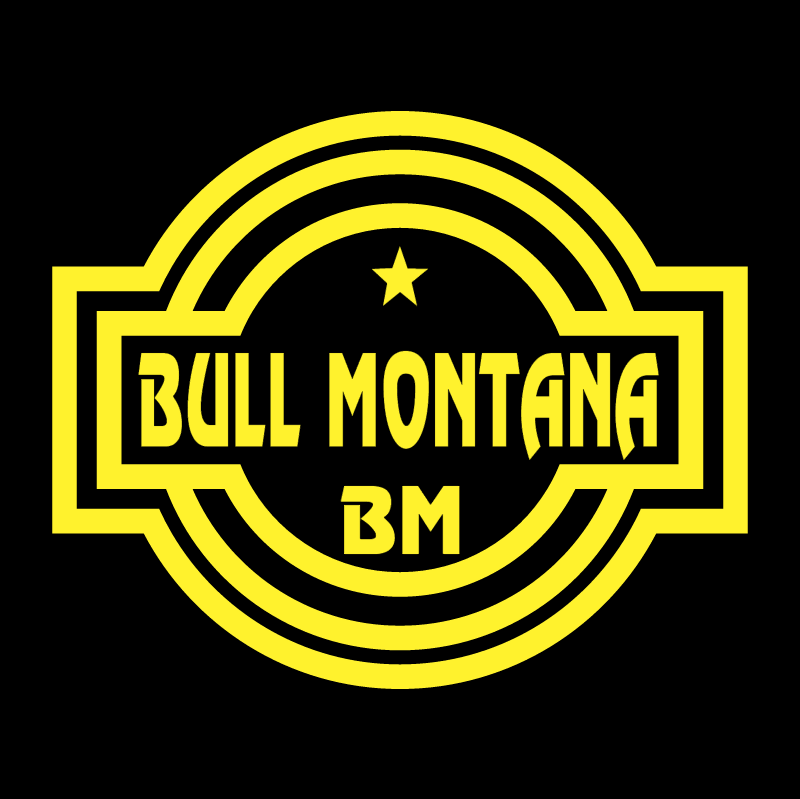 Bull Montana vector