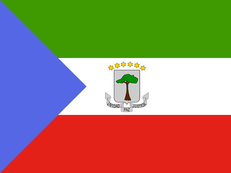 Flag of Equatorial Guinea vector logo