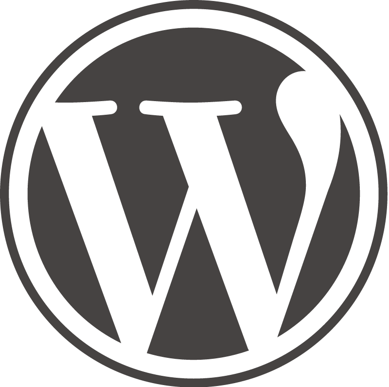 WordPress icon vector