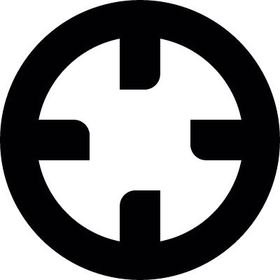 Round cosstree vector logo
