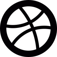 Dribble logo vector