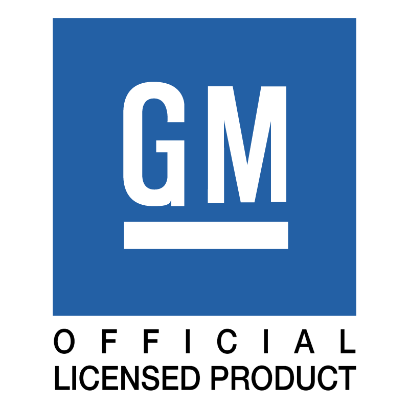 GM Official Licensed Product vector