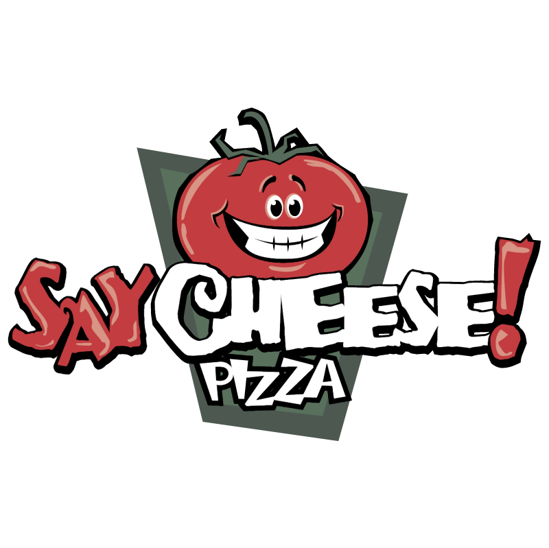 Say Cheese Pizza vector logo